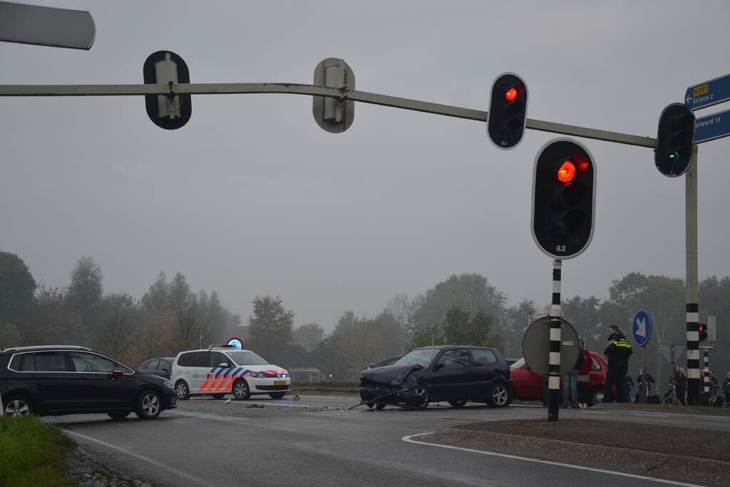 Drie auto's betrokken bij ongeval