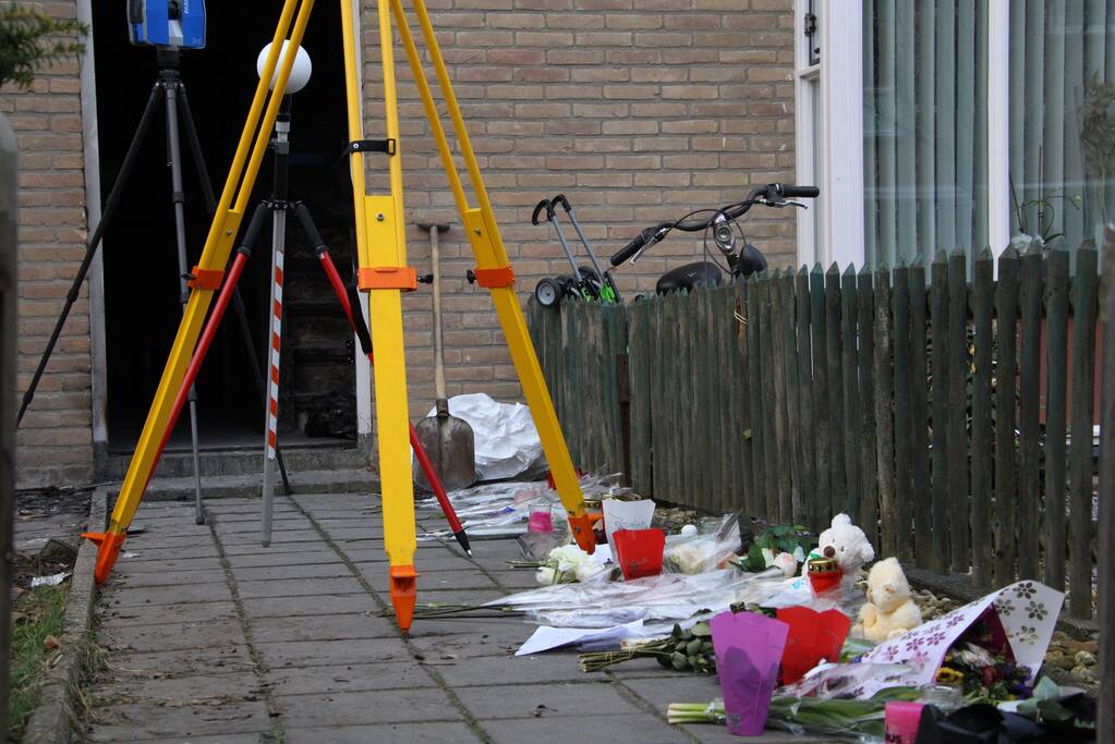 Forensisch onderzoek na brandstichting bij woning