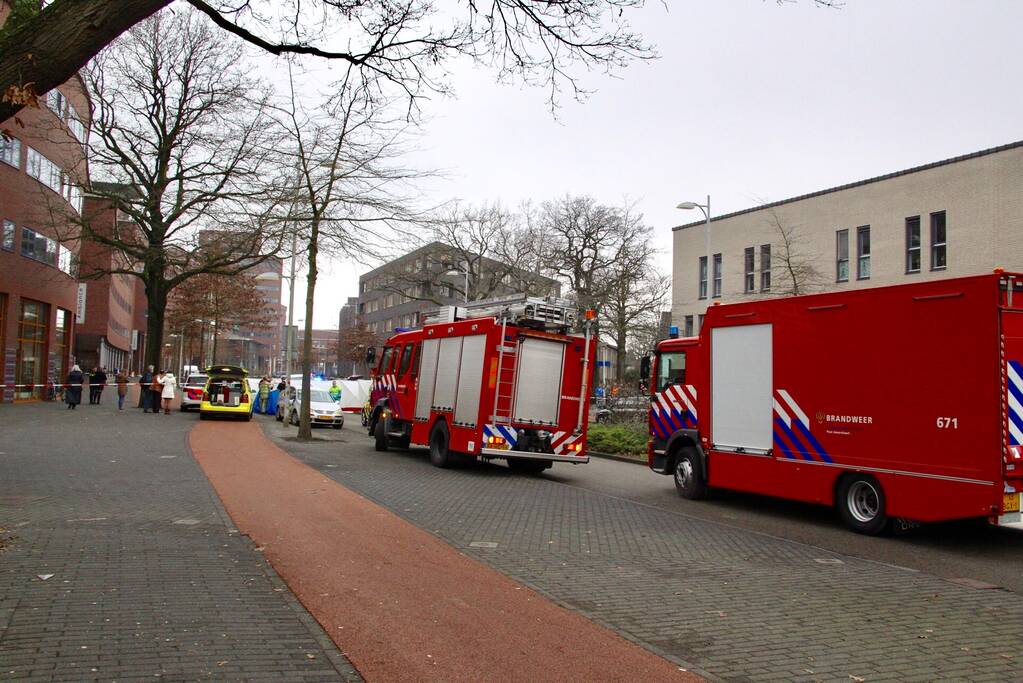 Ernstige aanrijding tussen auto en fietser