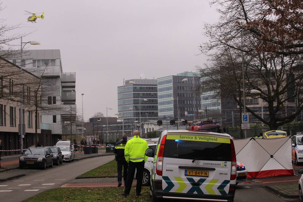 Ernstige aanrijding tussen auto en fietser