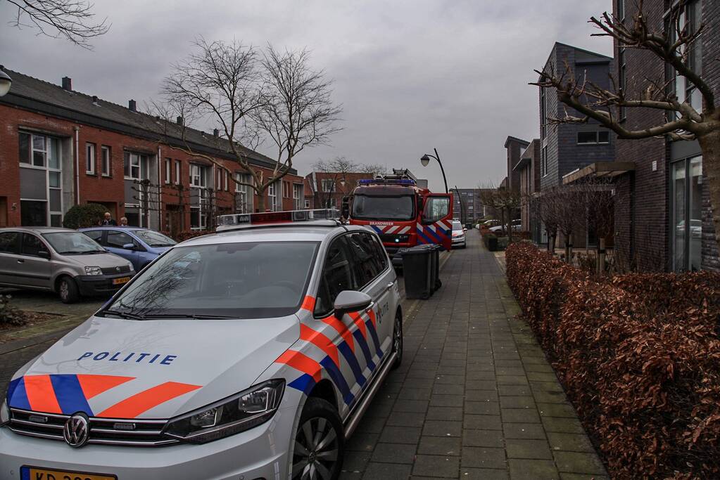 Brandweer opgeroepen voor oververhitte wasdroger