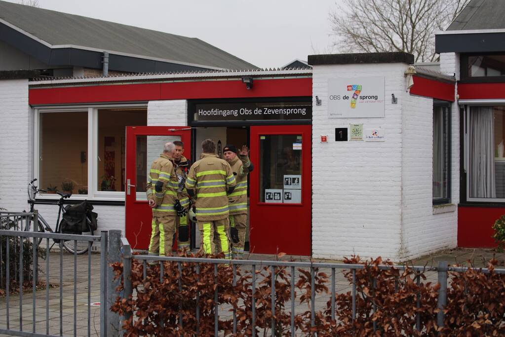 Brand op schooltoilet OBS De Zevensprong