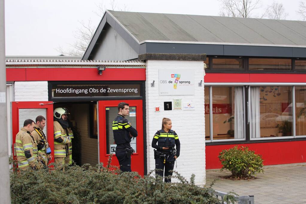 Brand op schooltoilet OBS De Zevensprong