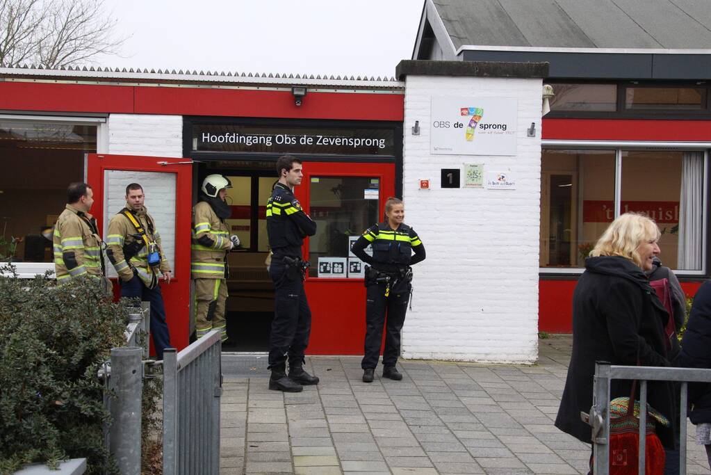 Brand op schooltoilet OBS De Zevensprong