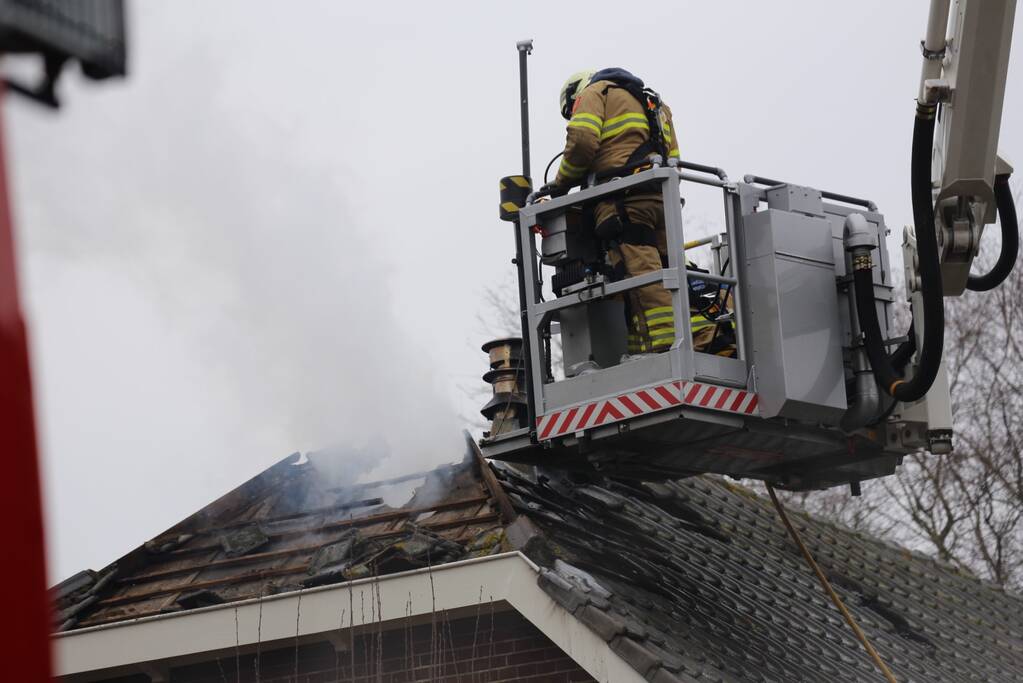 Brand in woonboerderij