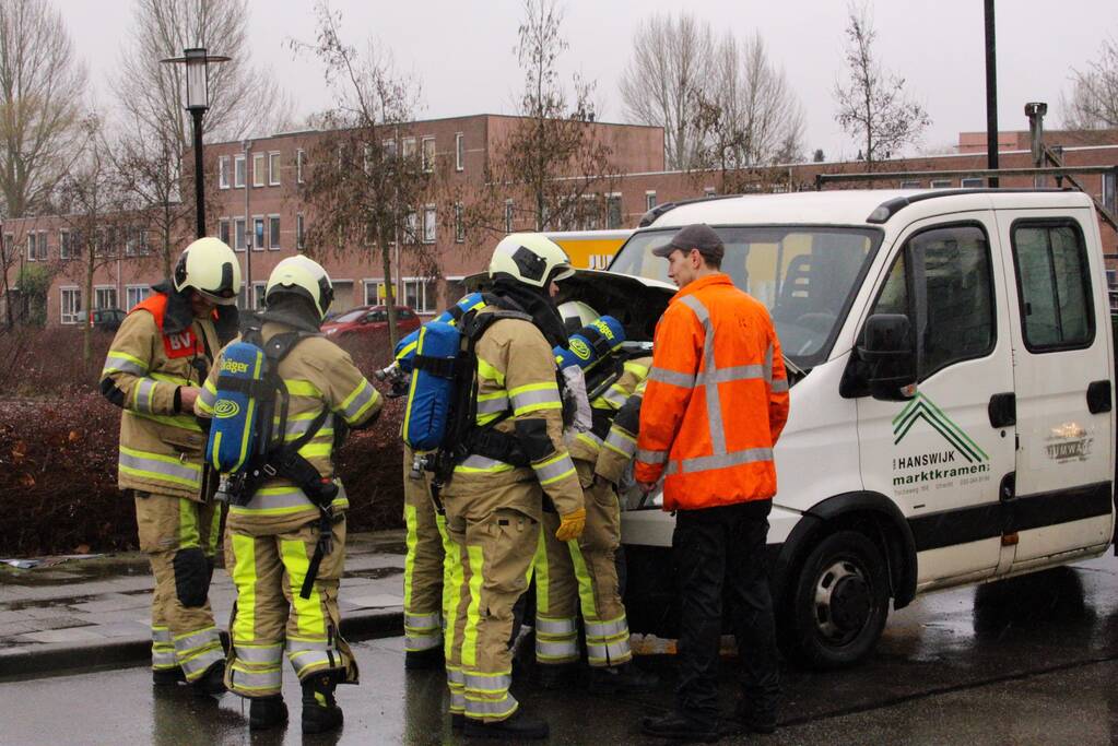 Autobrand blijkt mee te vallen