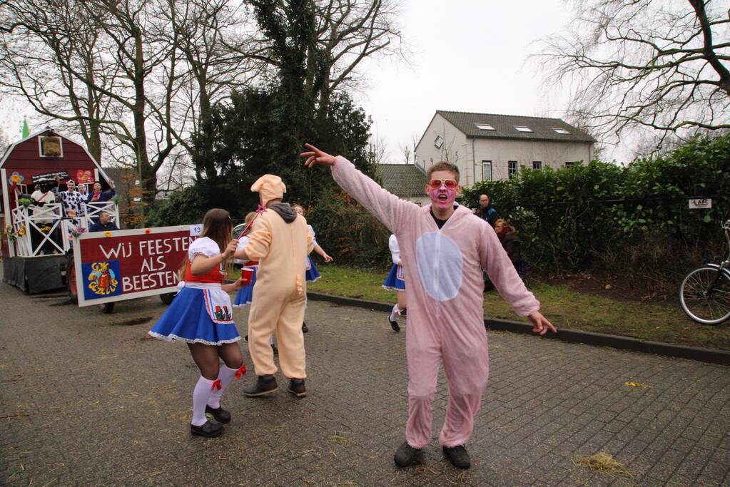 Drukke gezelligheid bij 41e carnavalsoptocht