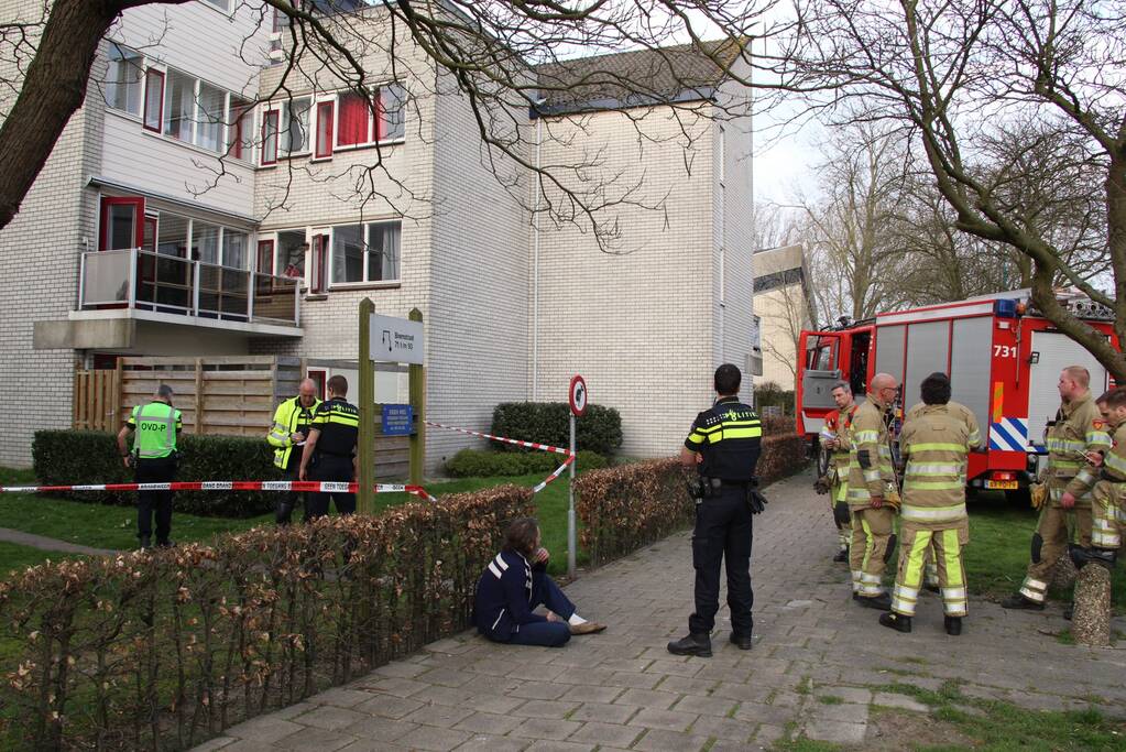 48-jarige vrouw overleden na brand, verdachte aangehouden