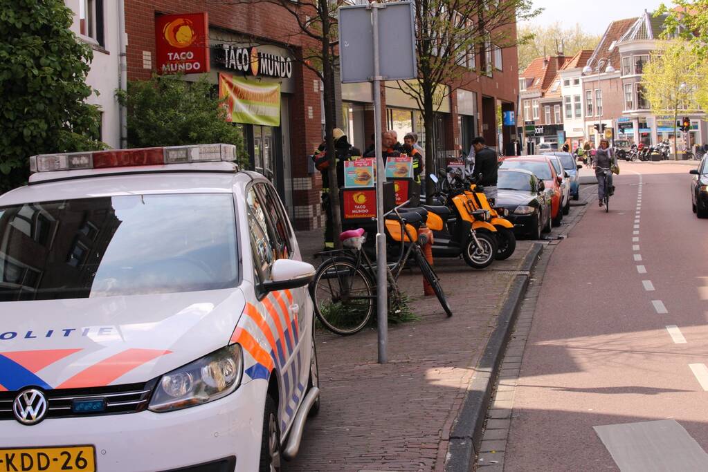 Scooters in afhaalrestaurant zorgen vreemde lucht