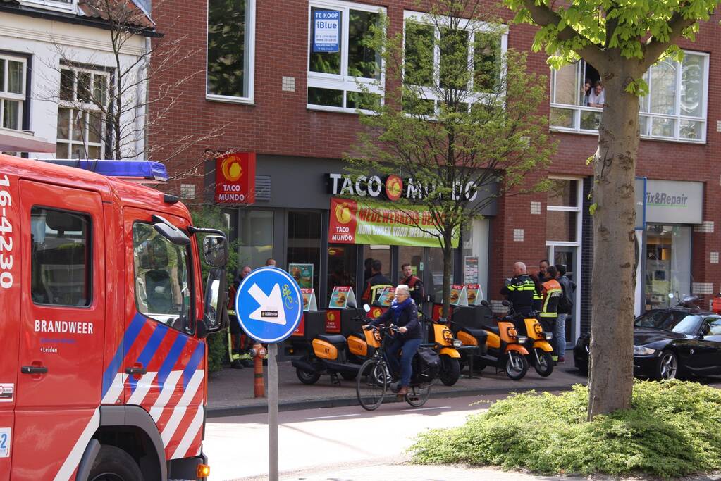 Scooters in afhaalrestaurant zorgen vreemde lucht