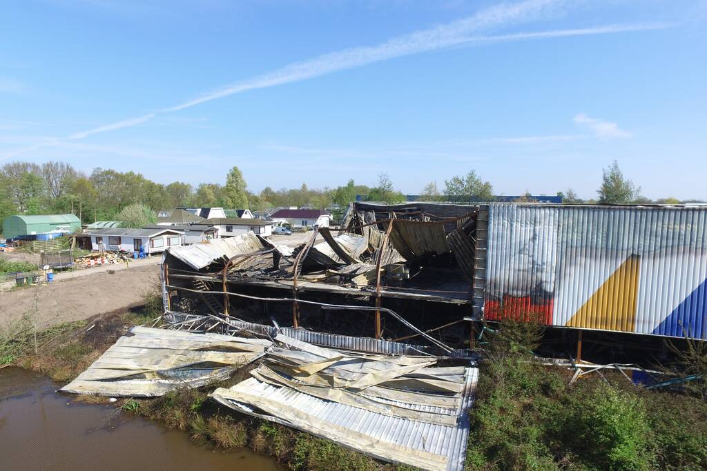 Zeer grote brand bij BVA Auctions, the day after