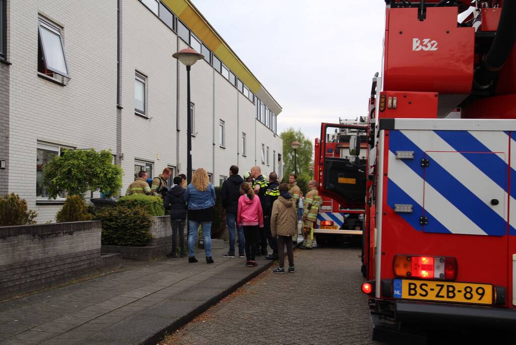 Vergeten oven zorgt voor woning vol rook