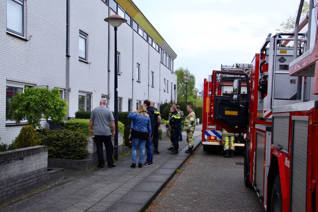 Vergeten oven zorgt voor woning vol rook