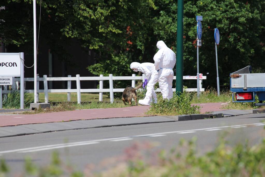 Industrieterrein afgezet voor onderzoek