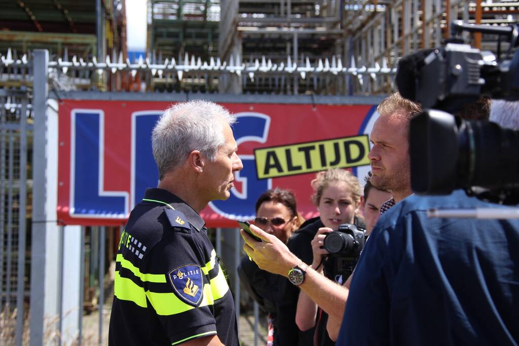 Industrieterrein afgezet voor onderzoek