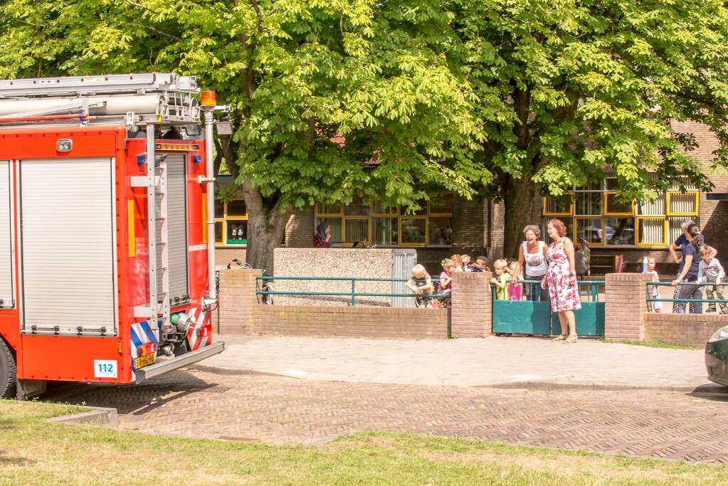 Kindje bekneld op schoolplein Aloysiusschool