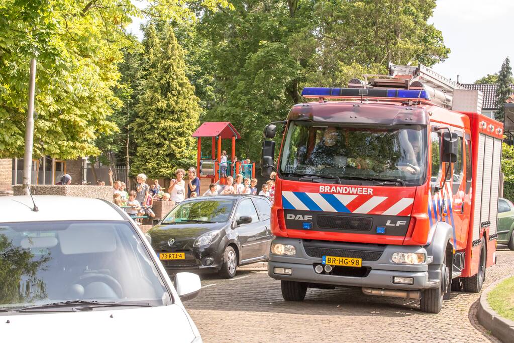 Kindje bekneld op schoolplein Aloysiusschool