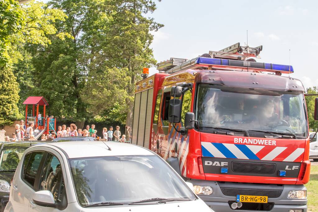 Kindje bekneld op schoolplein Aloysiusschool