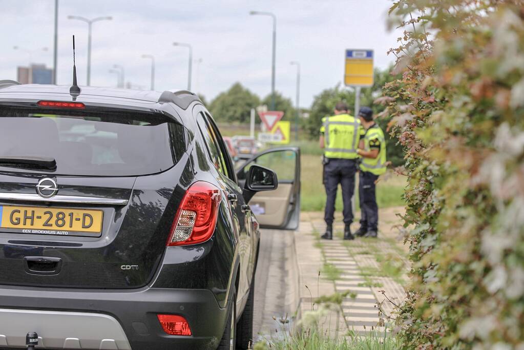 Wederom ongeval tijdens verkeerscontrole