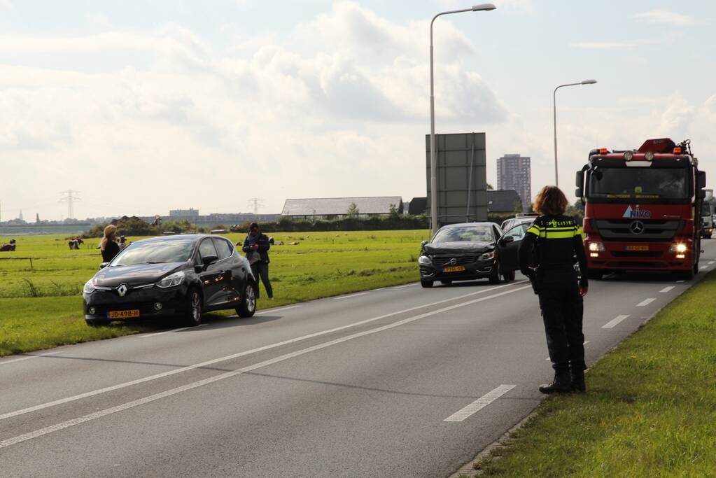 Flinke schade na kop-staartbotsing