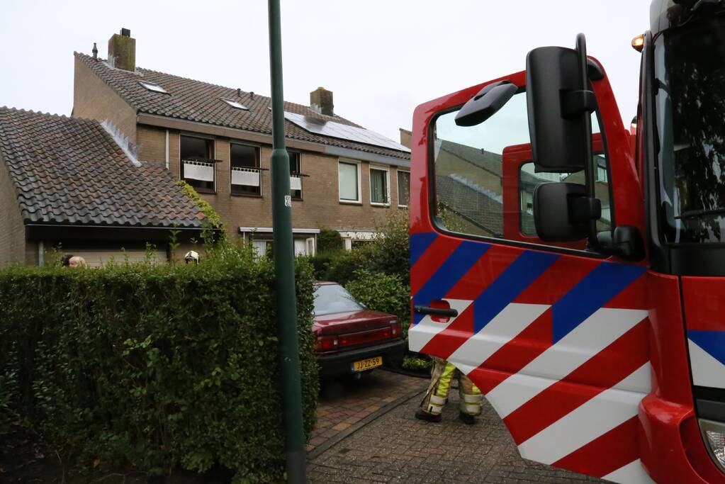 Veel rook na ongelukje met frituurpan