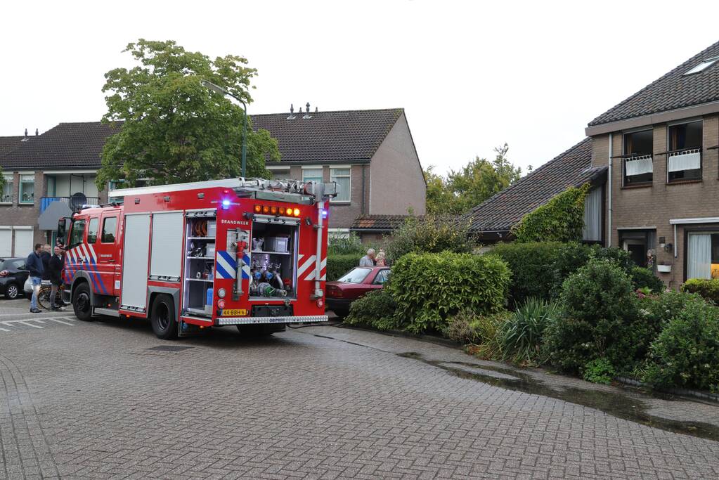 Veel rook na ongelukje met frituurpan