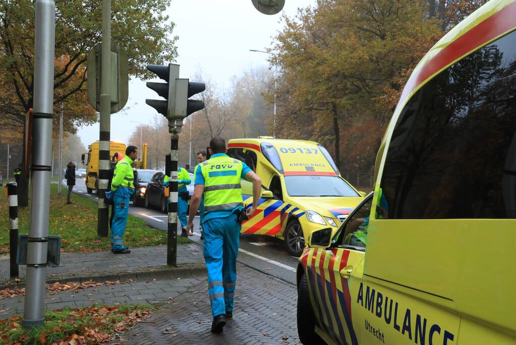 Gewonden bij kop-staart aanrijding