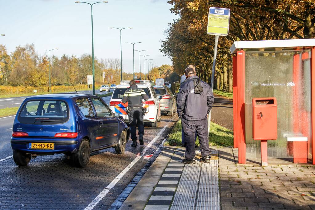 Auto total-loss bij kop-staartbotsing