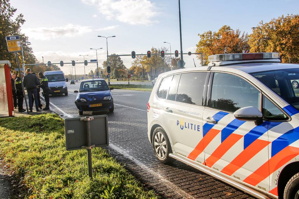 Auto total-loss bij kop-staartbotsing