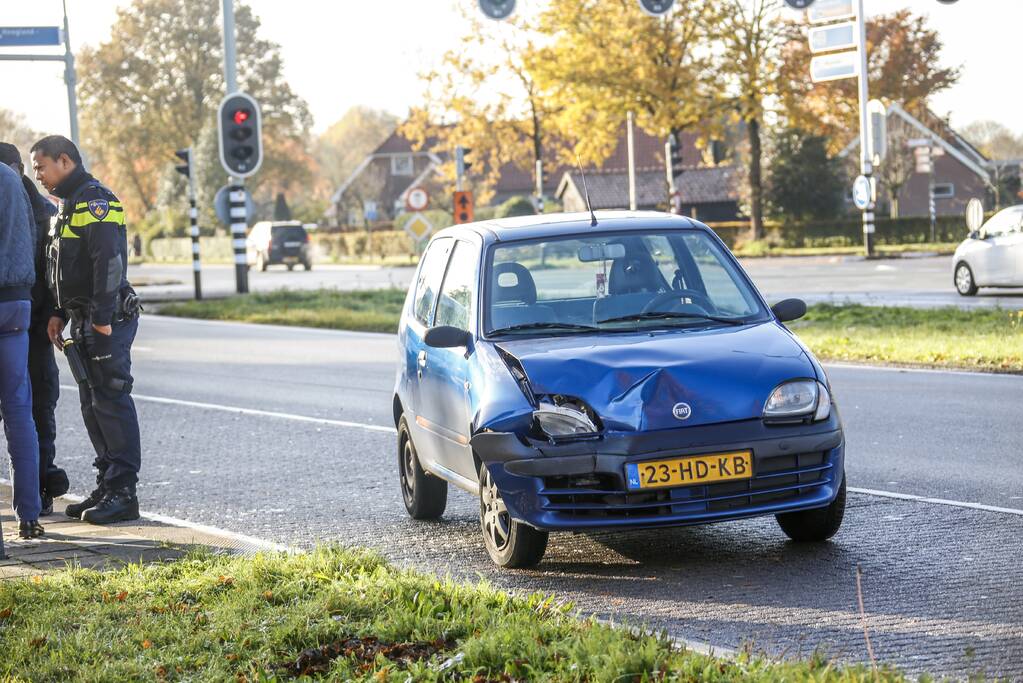 Auto total-loss bij kop-staartbotsing