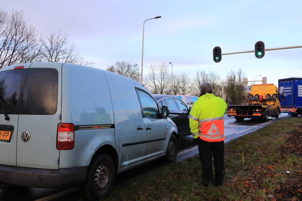 Flinke schade na kop-staartbotsing