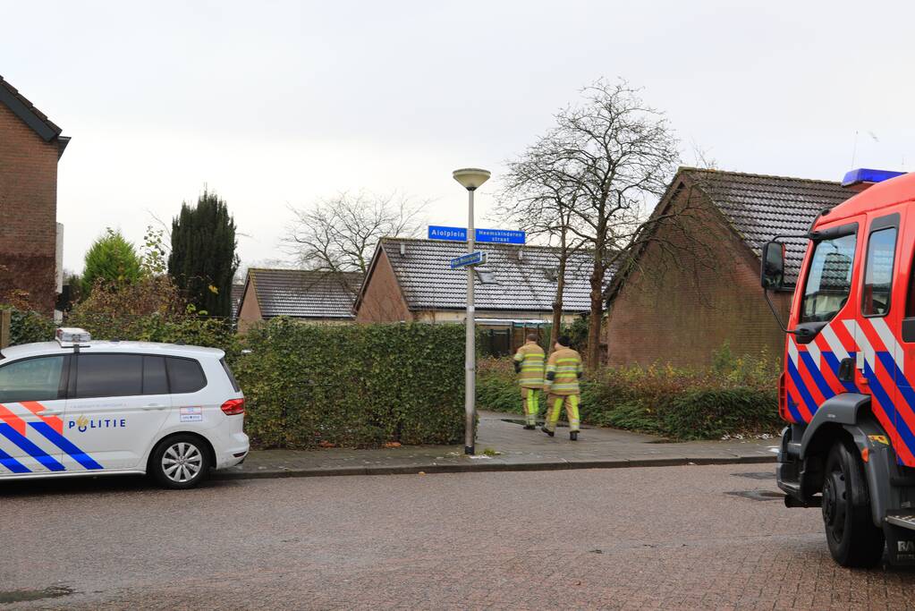 Lekkende tank van bakbrommer zorgt voor stank