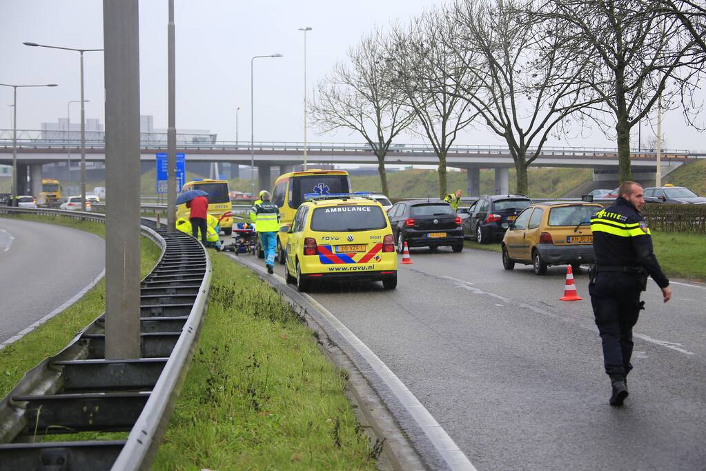 Motorrijder ernstig gewond na ongeval