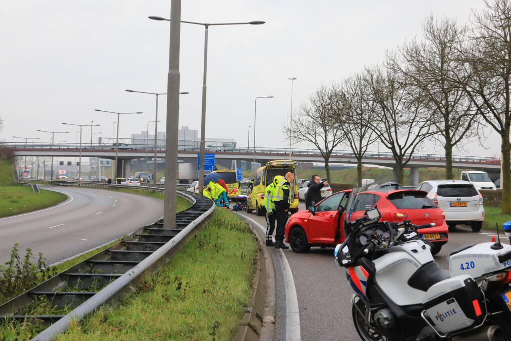 Motorrijder ernstig gewond na ongeval