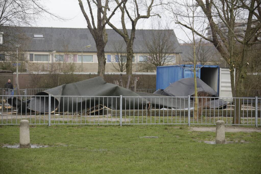 Storm zorgt diverse schades