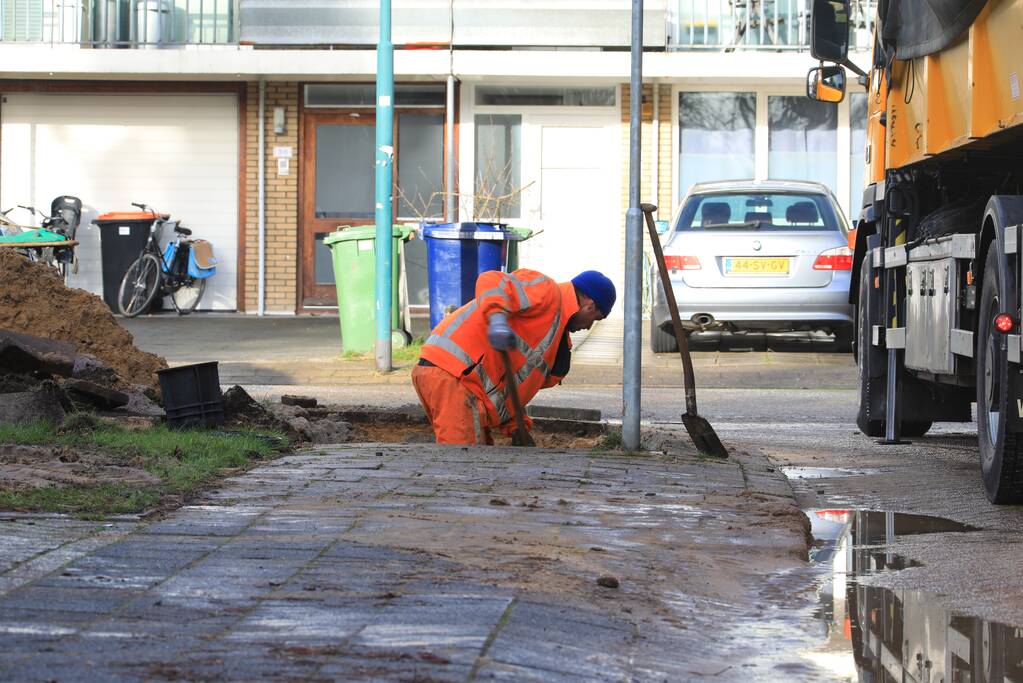 Tientallen huishoudens zonder water