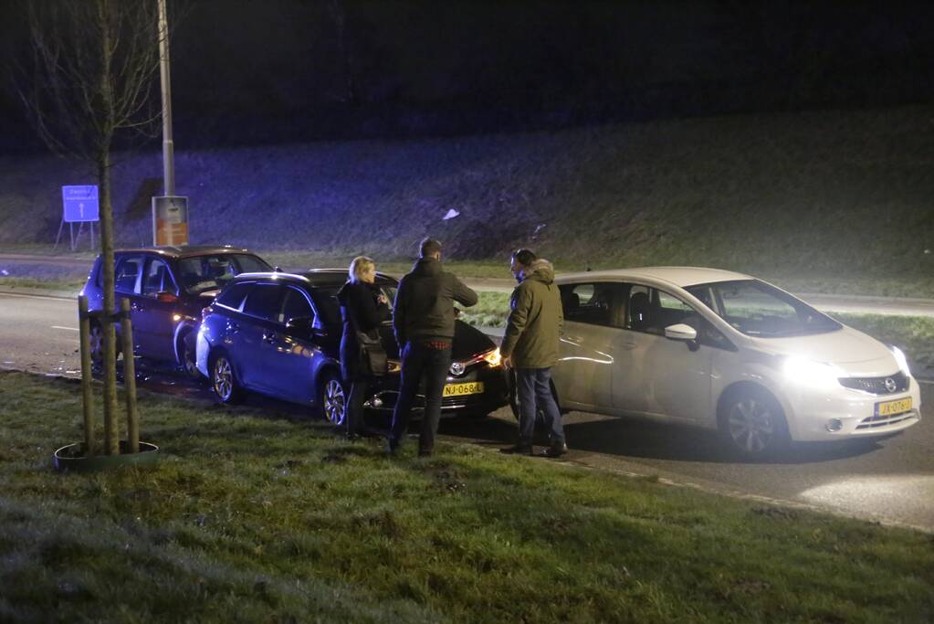 Flinke schade bij kop-staartbotsing