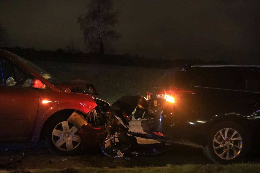 Flinke schade bij kop-staartbotsing