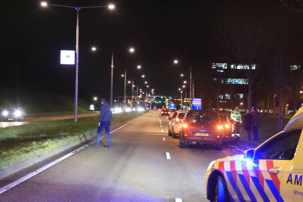 Flinke schade bij kop-staartbotsing