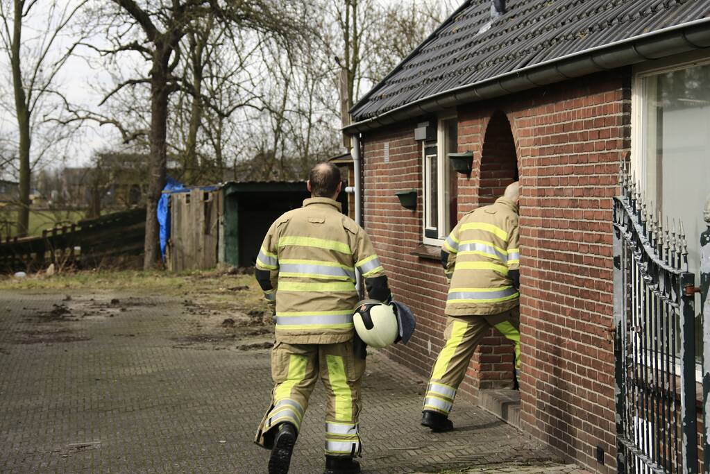 Gaslucht in woning