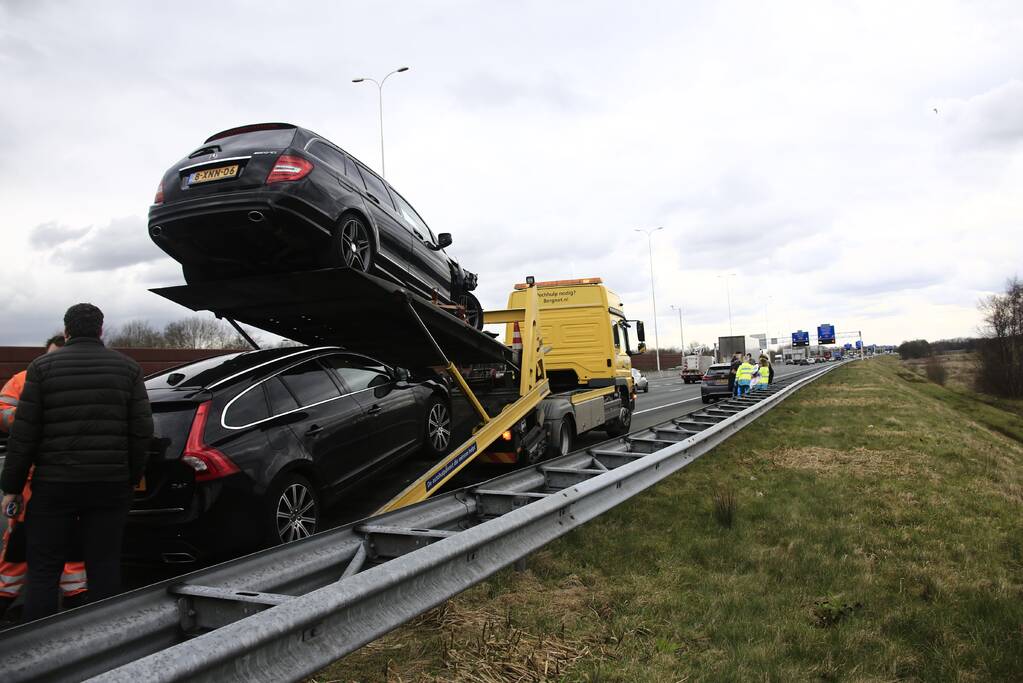 Flinke schade bij kop-staartbotsing