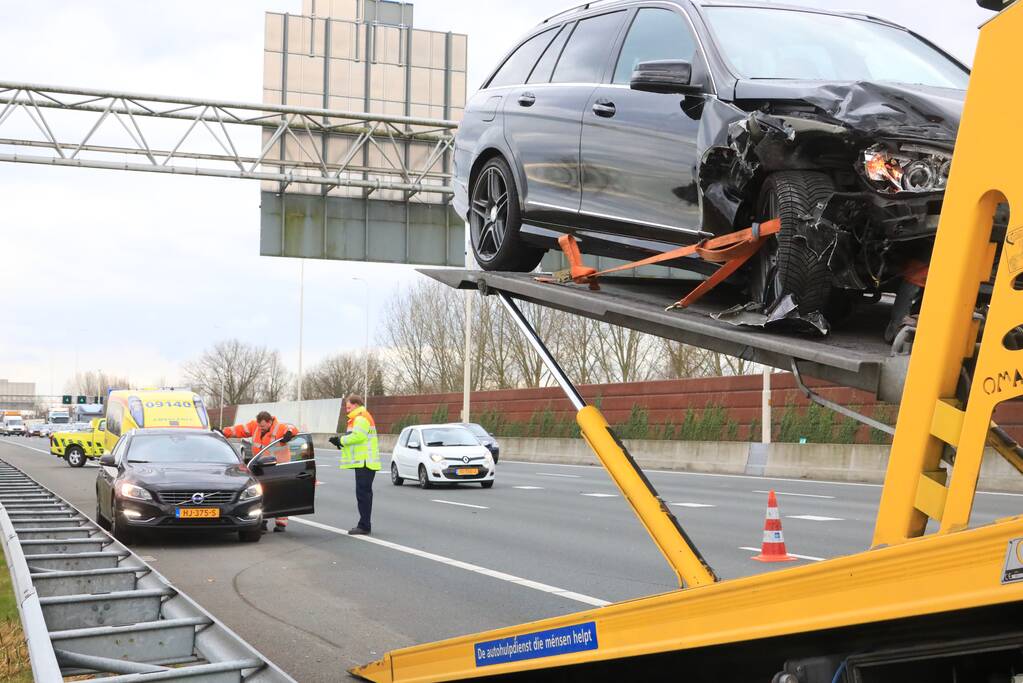 Flinke schade bij kop-staartbotsing