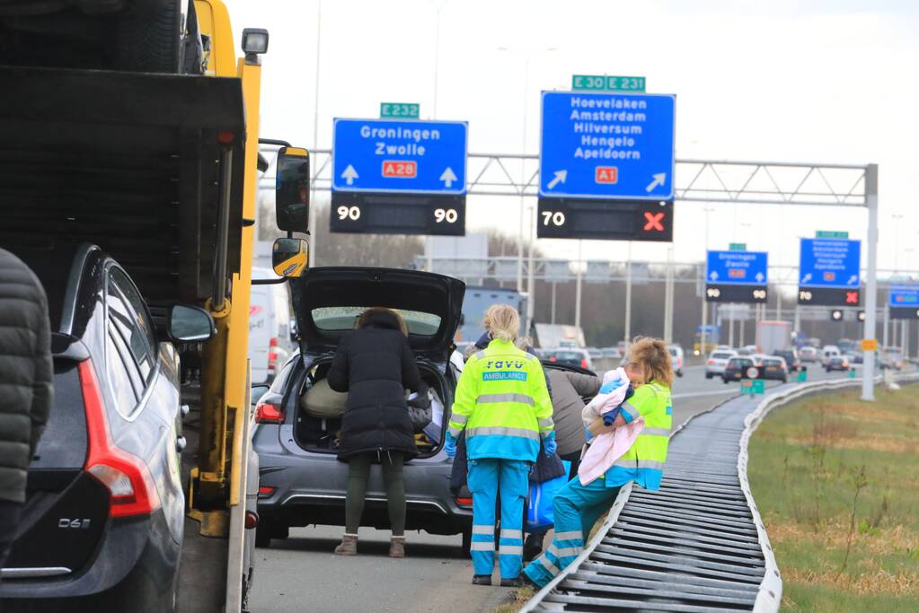 Flinke schade bij kop-staartbotsing