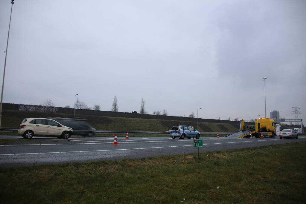 Flinke schade bij kop-staartbotsing