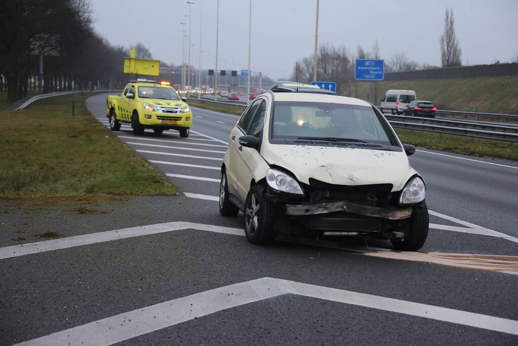 Flinke schade bij kop-staartbotsing