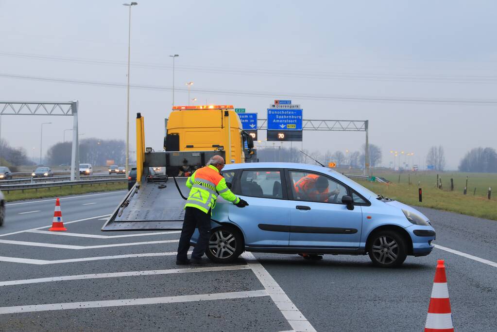 Flinke schade bij kop-staartbotsing