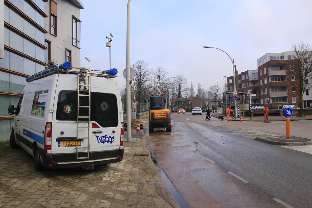 Brandweerkazerne zonder water na gesprongen leiding