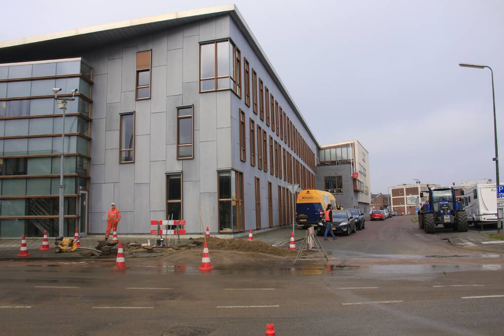 Brandweerkazerne zonder water na gesprongen leiding