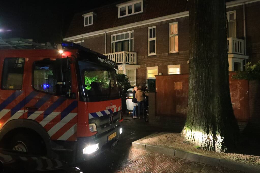 Brand in woning door potkachel