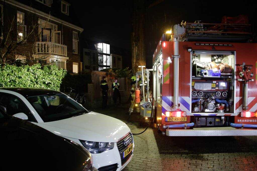 Brand in woning door potkachel